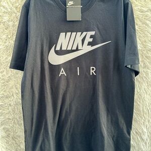 Nike Men's Black/Silver short sleeve T-Shirt New